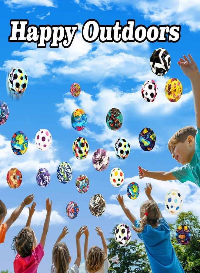 Atipriya Super High Bouncing Ball, Super Hot Moon Ball and Space Balls for Kids and Adults,Improve Hand-Eye Coordination Bubble Ball Space Galaxy Bouncy Ball Easy to Grip (12) - Image 3